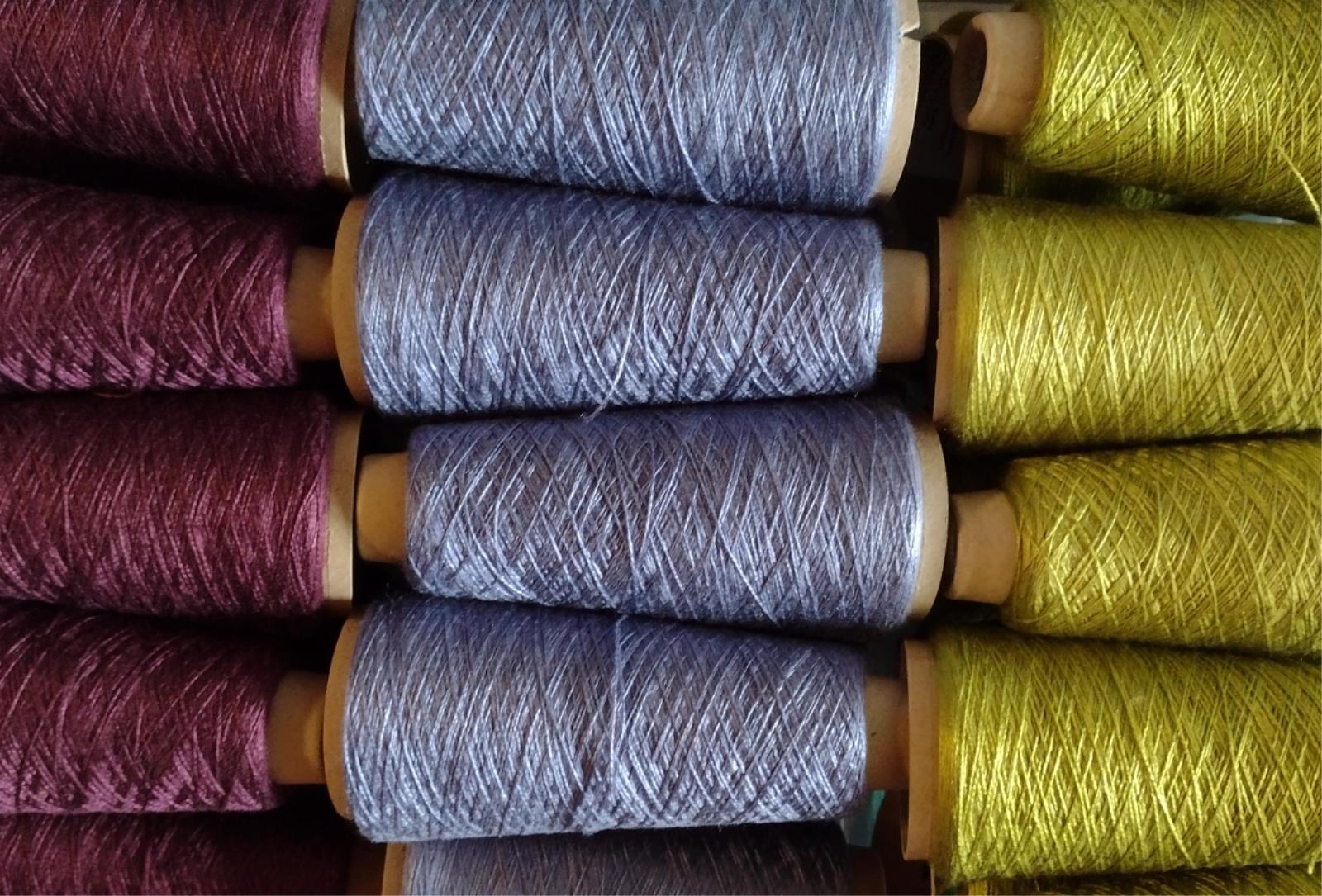 Weaving Yarn - Tencel available in 52 shades.jpg